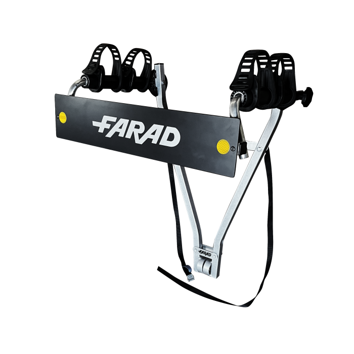 Portabici da gancio traino Varaita - 1 bici senza luci