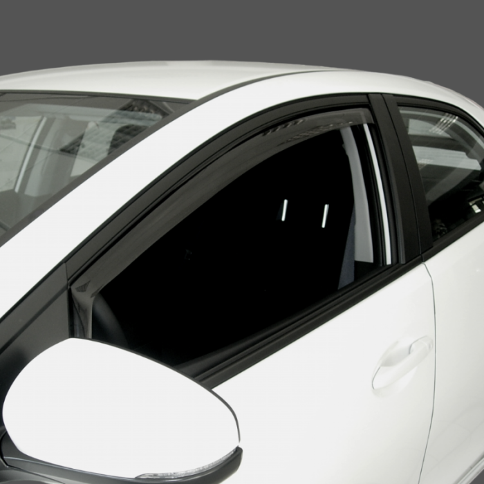 Deflettori aria Farad per FIAT PUNTO EVO 5 porte 2005> - portiere anteriori