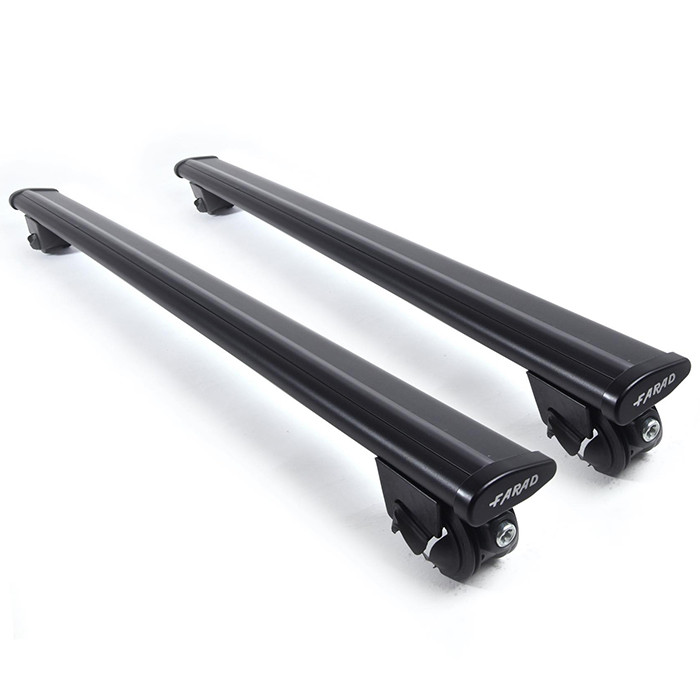 Barre portatutto Farad Aerodynamic Black SM02 cm. 120