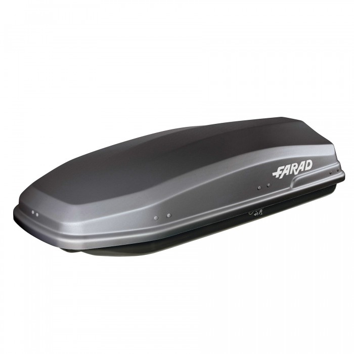 Baule portatutto Farad Torpedo 400L nero satinato