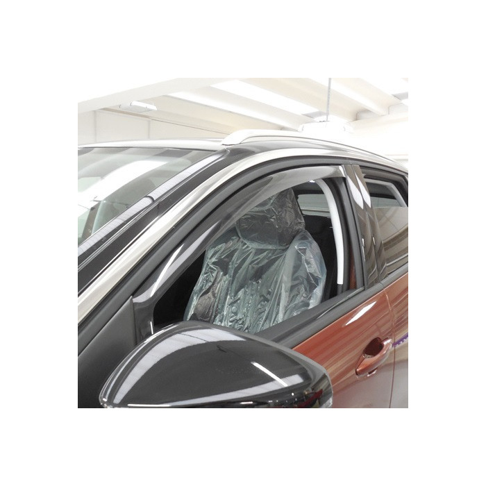 Deflettori aria Farad per PEUGEOT 5008 5 porte 2016> - portiere anteriori